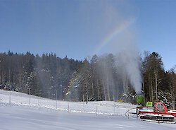 Beschneiungsanlage - Skilift bei Hauzenberg
